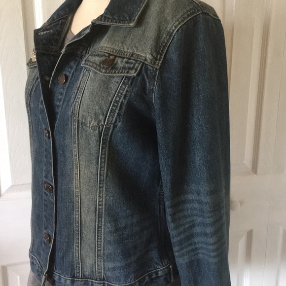 Banana Republic Jean Jacket size medium - Picture 4 of 11